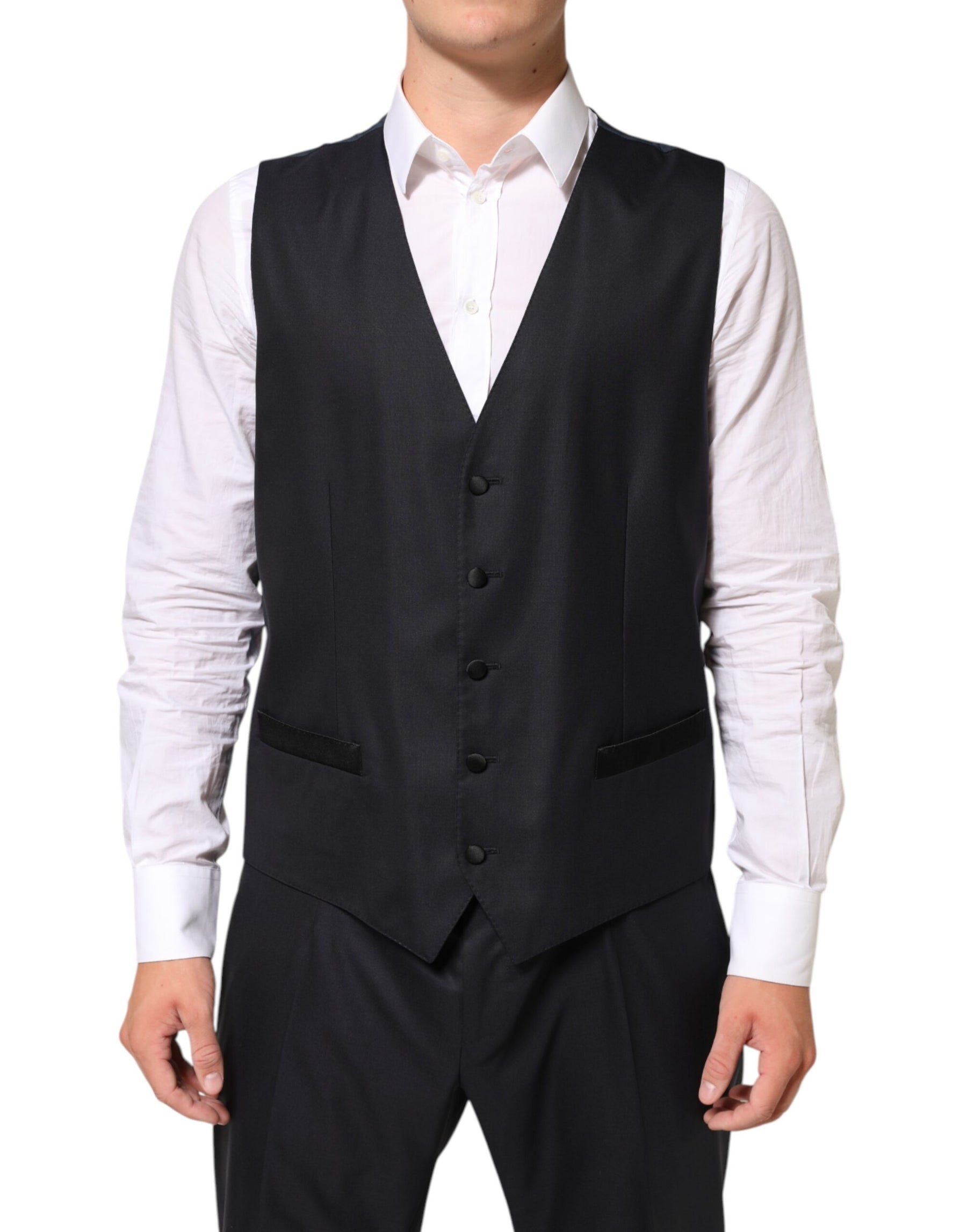 Dolce & Gabbana Black MARTINI 2 Buttons Suit 3 Piece Suit | Regal Royce