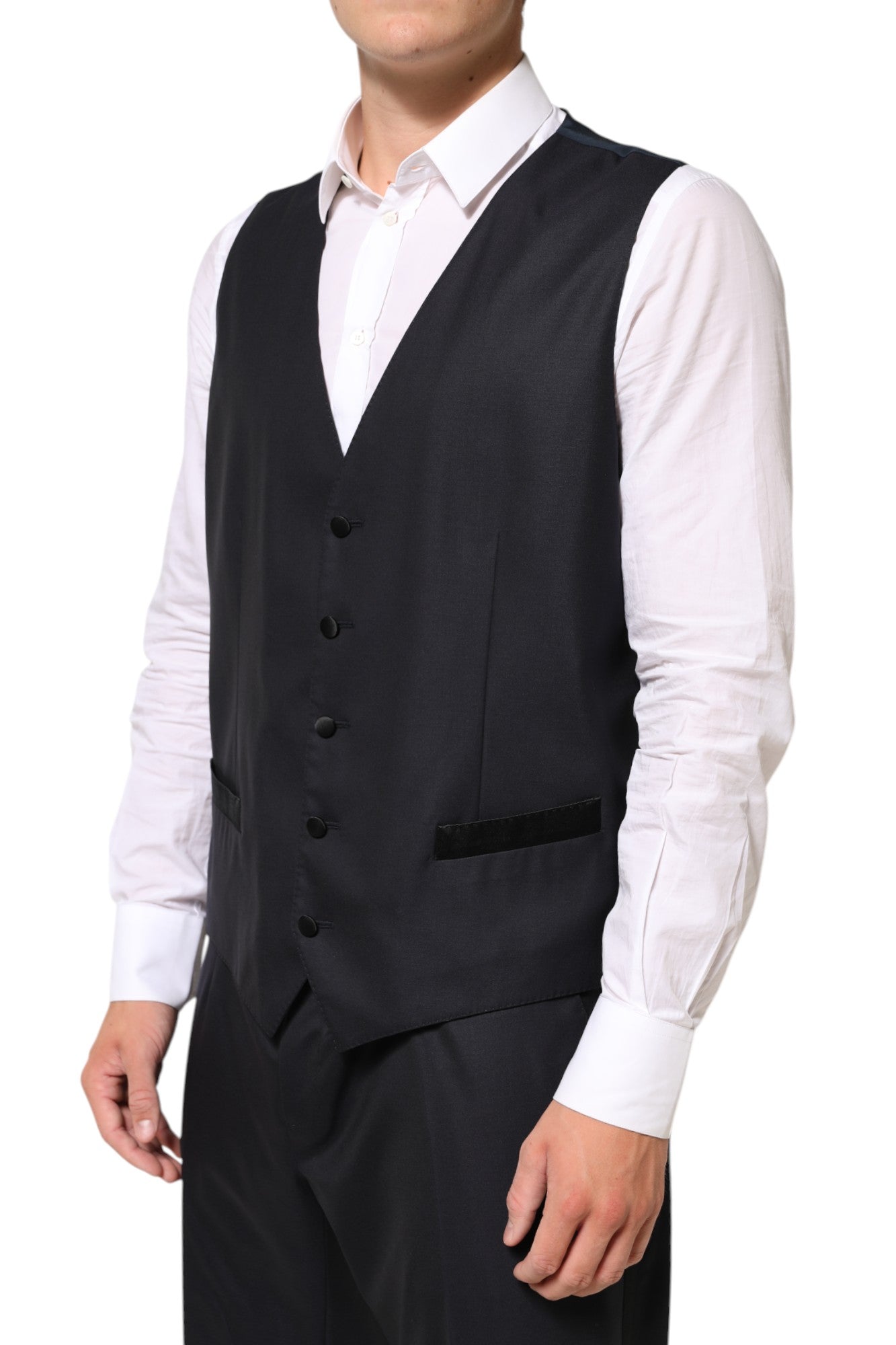 Dolce & Gabbana Black MARTINI 2 Buttons Suit 3 Piece Suit | Regal Royce