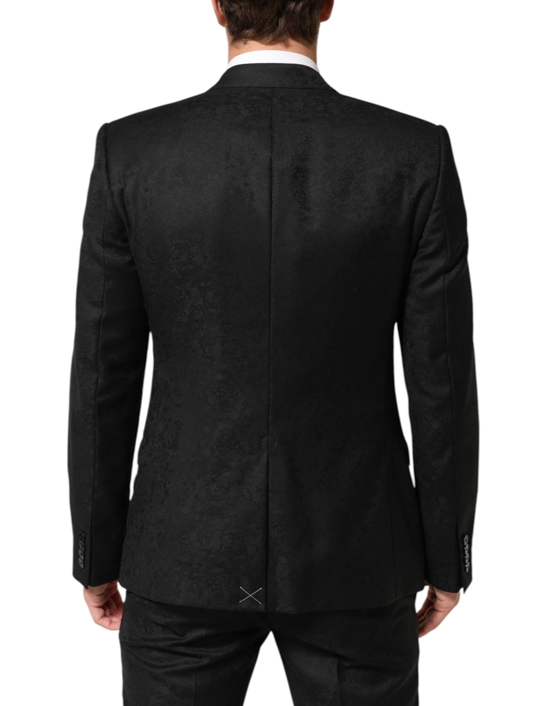 Dolce & Gabbana Black MARTINI 2 Buttons Suit 3 Piece Suit | Regal Royce