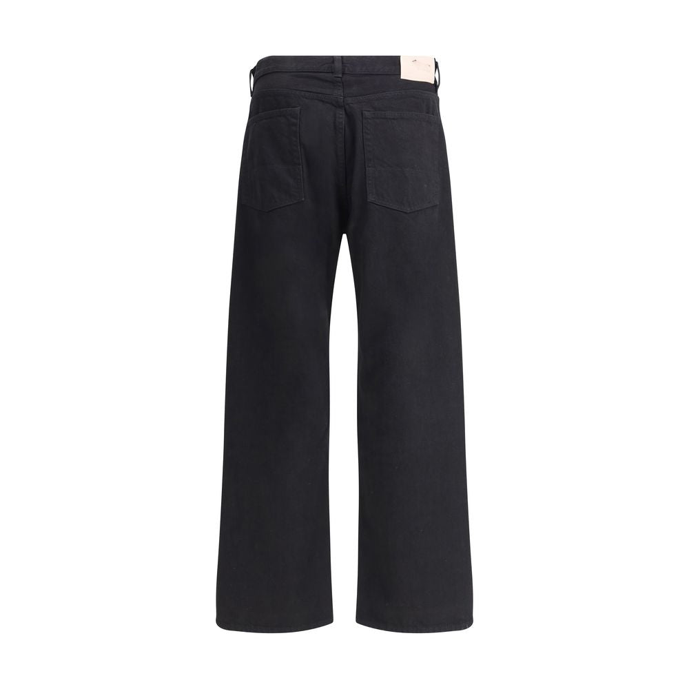 Our Legacy Black Cotton Straight-Leg Jeans | Regal Royce