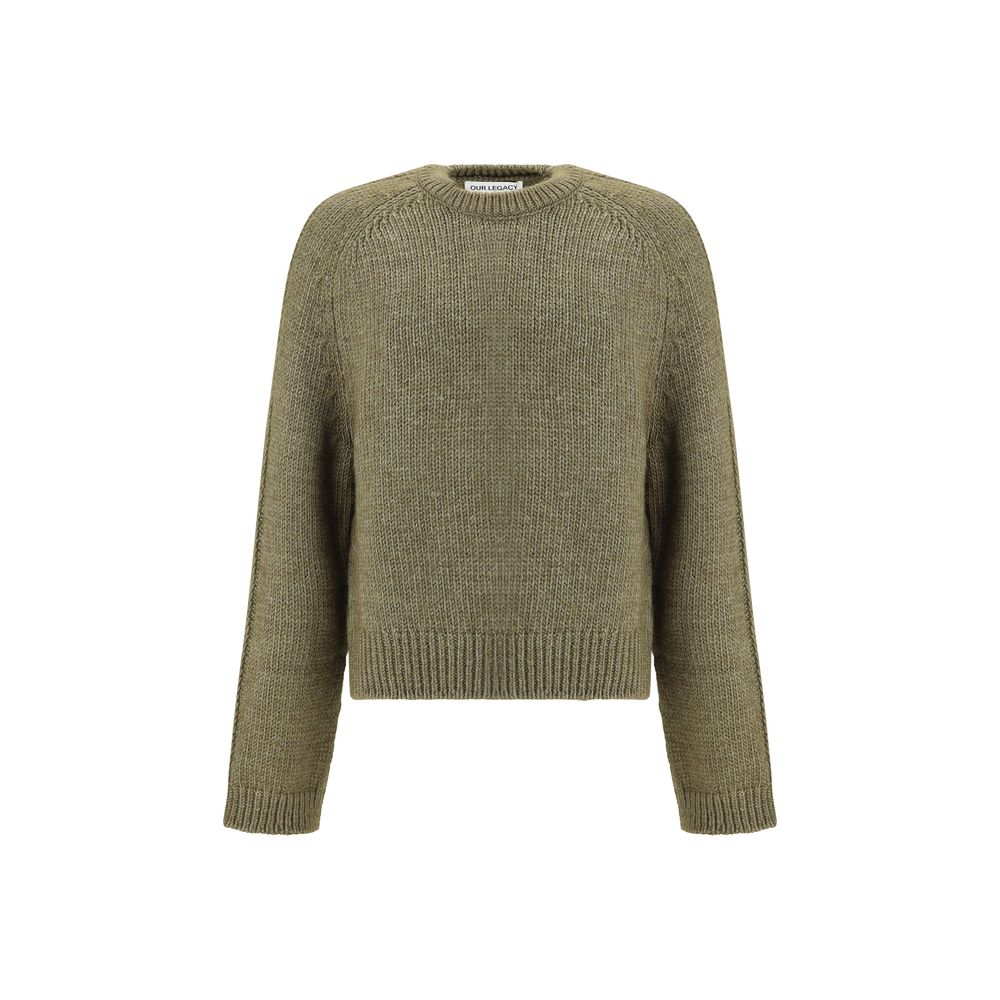 Our Legacy Green Wool Sweatshirt