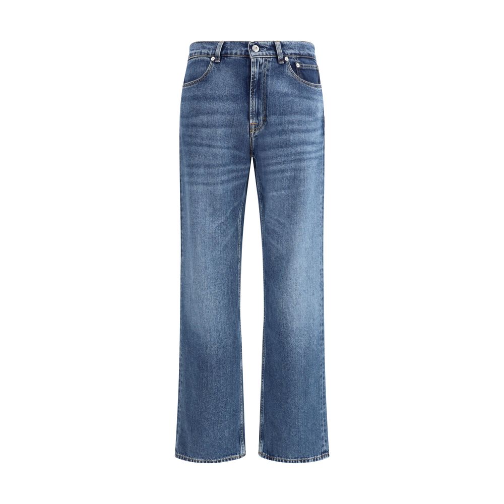 Our Legacy Blue Cotton Bootcut Jeans