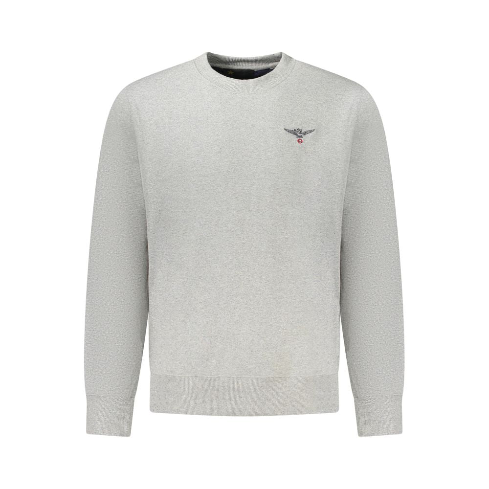 Accademia Militare Gray Cotton Men's Sweatshirt | Regal Royce