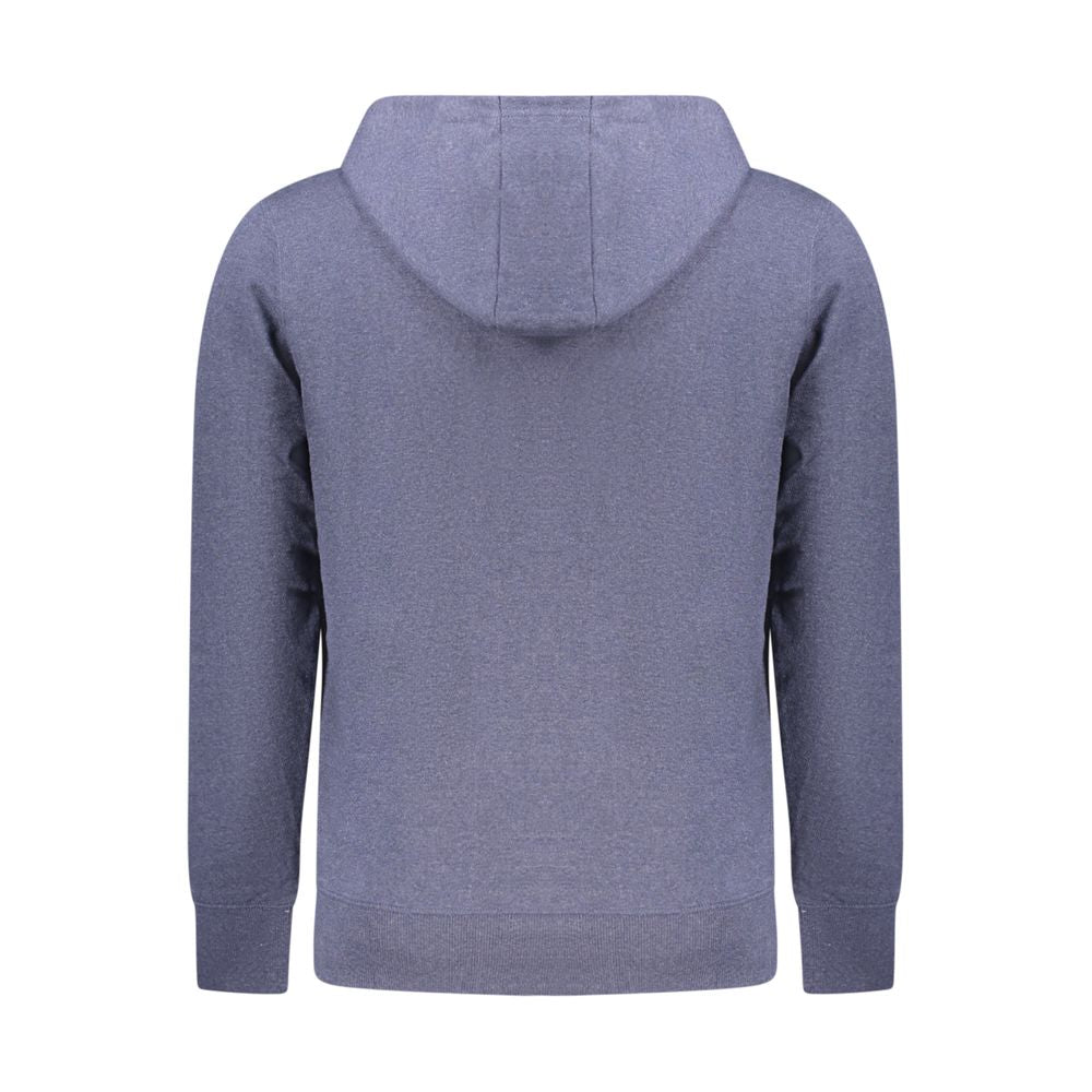 Accademia Militare Blue Recycled Cotton Men's Hooded Sweatshirt | Regal Royce