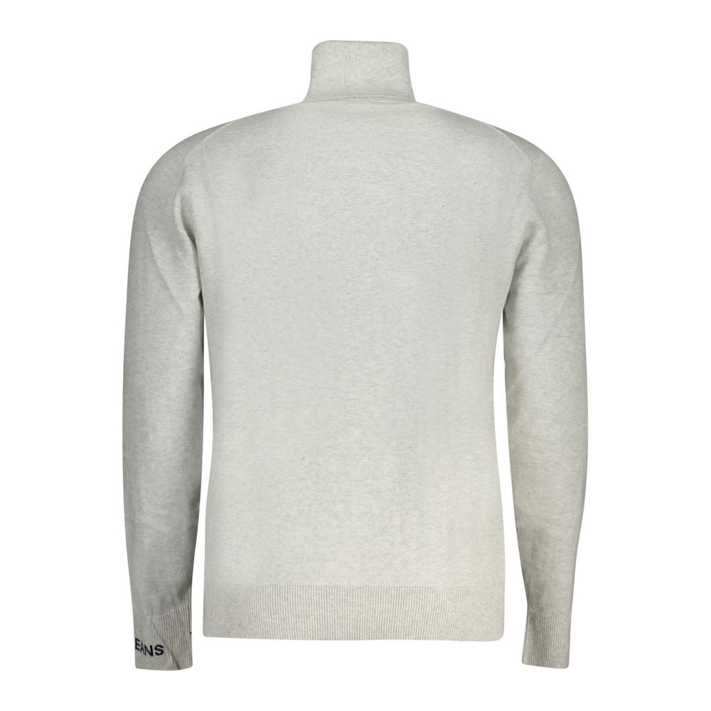 Pepe Jeans Gray Cotton Men Sweater