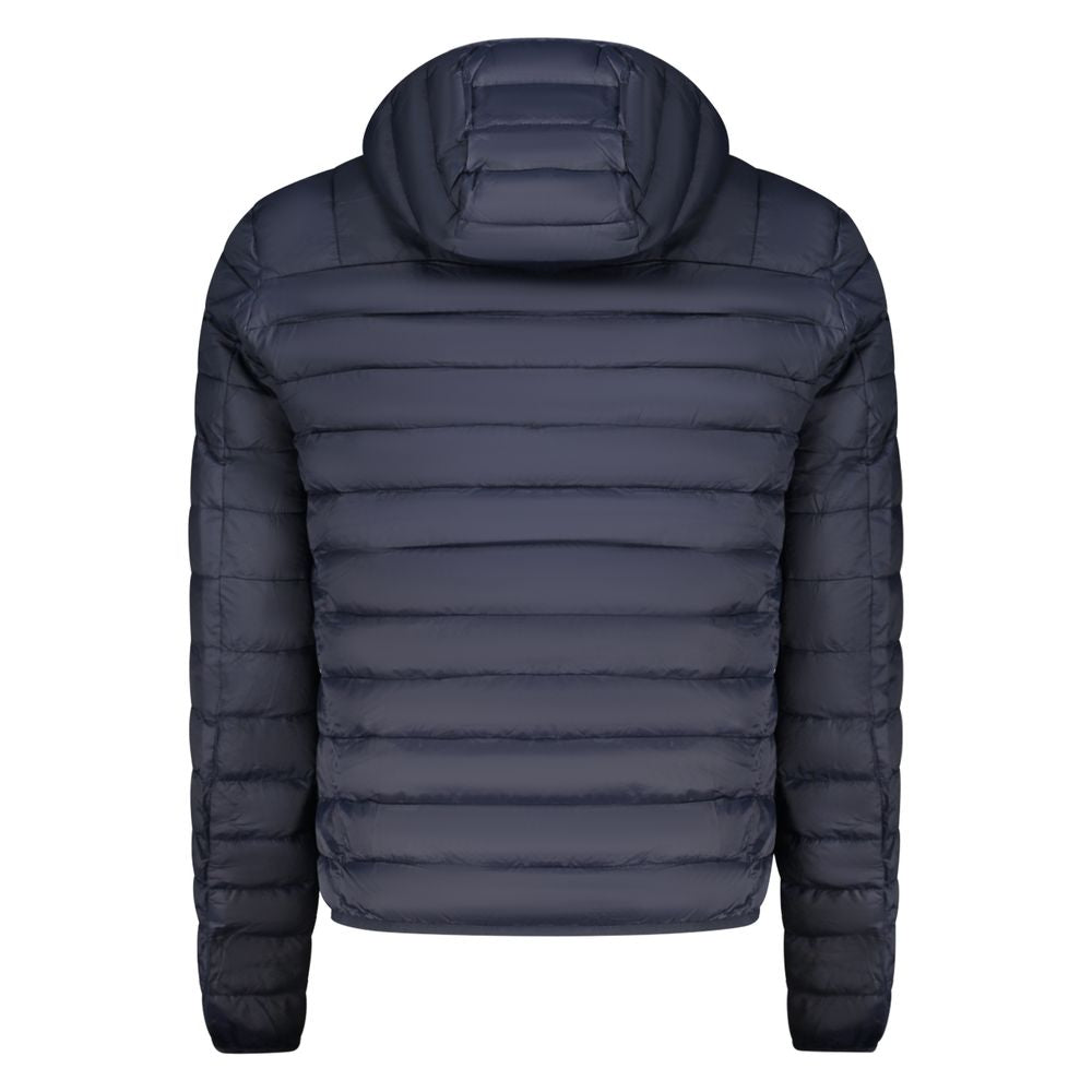 Cavalli Class Blu Polyester Men Jacket | Regal Royce