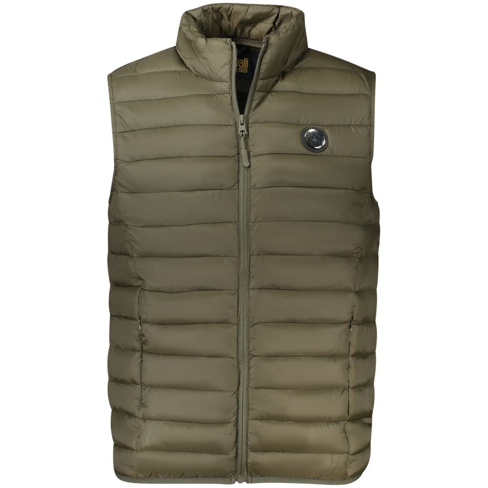 Cavalli Class Verde Polyester Men's Jacket | Regal Royce