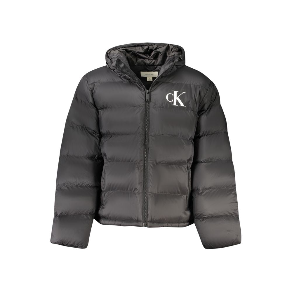 Calvin Klein Black Poliammide Men's Jacket | Regal Royce