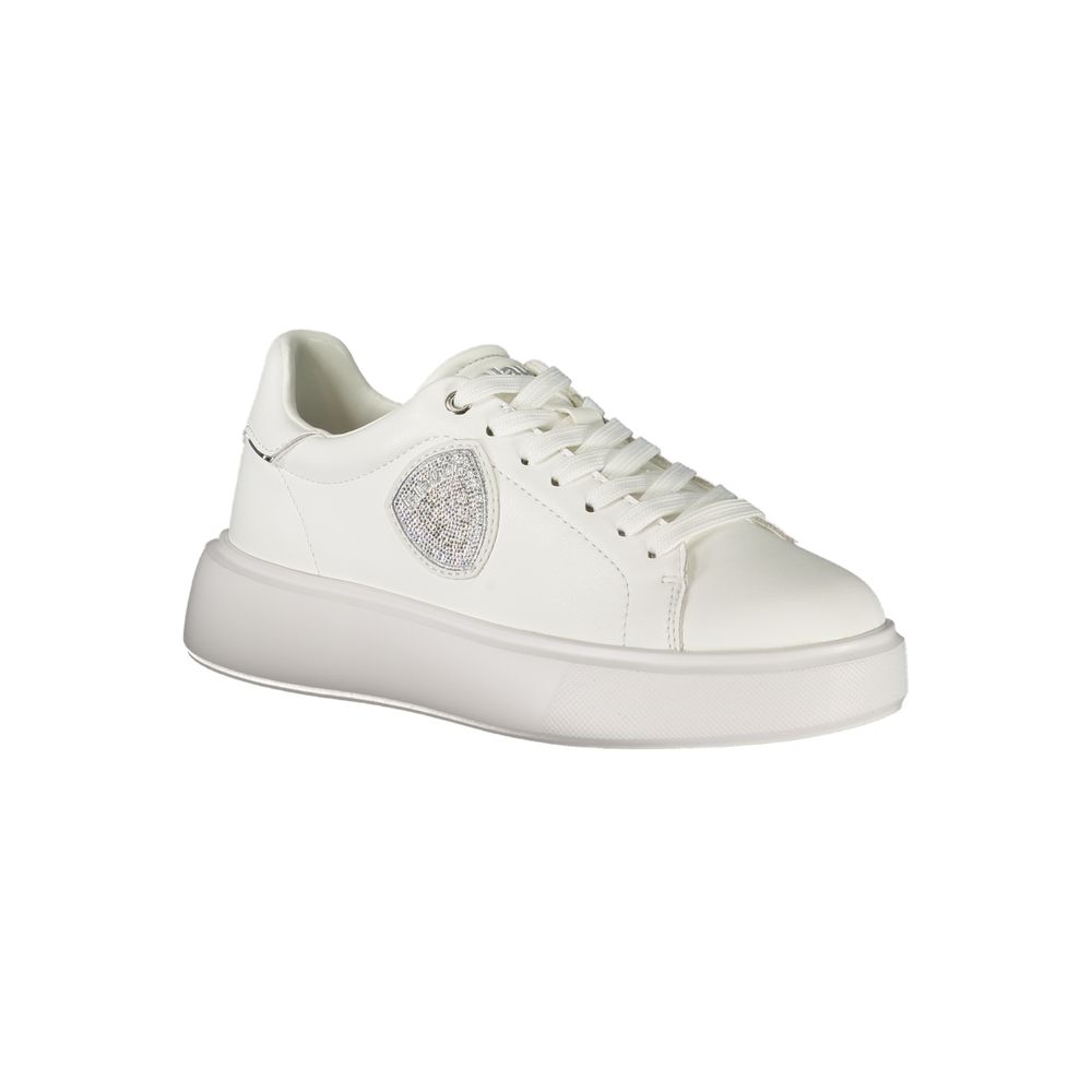 Blauer Bianco Polyurethane Women Sneaker | Regal Royce