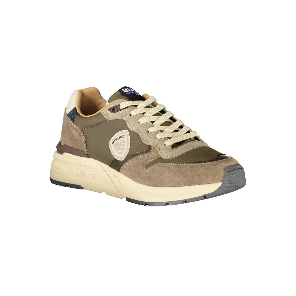 Blauer Grigio Poliuretano Men Sneaker | Regal Royce