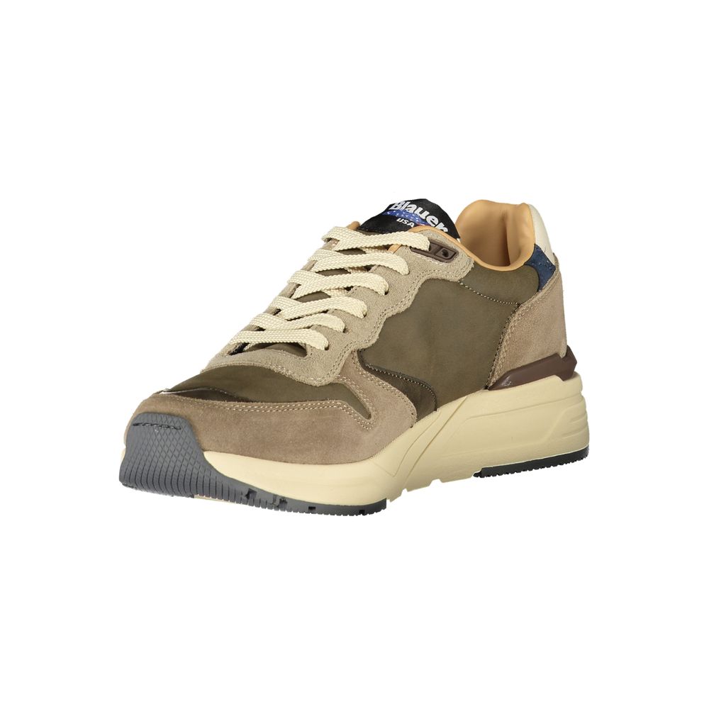 Blauer Grigio Poliuretano Men Sneaker | Regal Royce