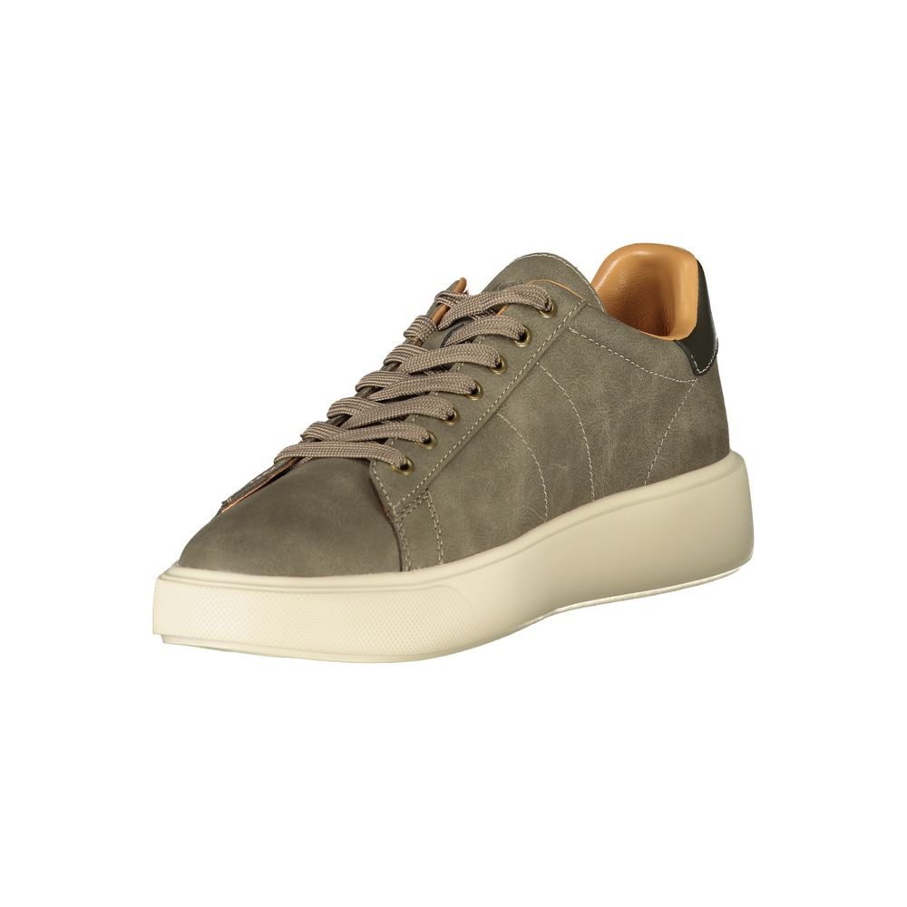 Blauer Grigio Polyurethane Men Sneaker | Regal Royce