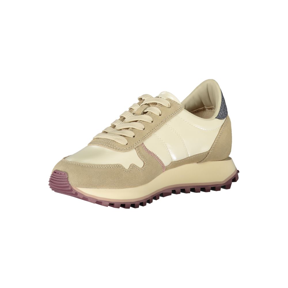 Blauer Beige Polyester Women Sneaker | Regal Royce