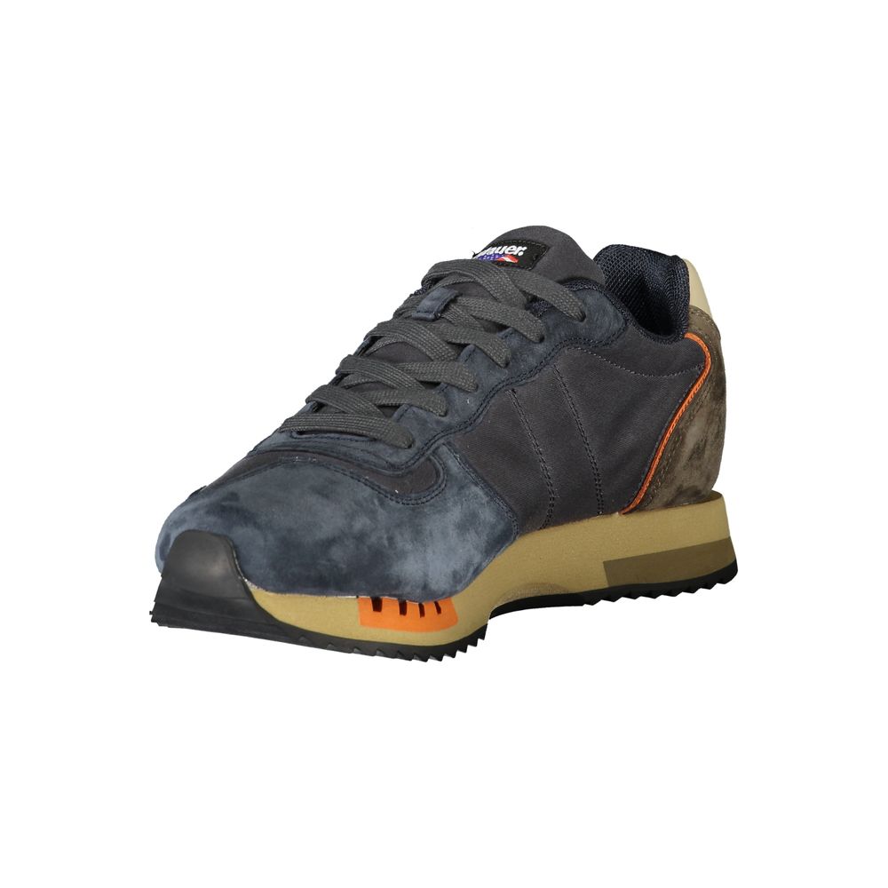 Blauer Blue Polyurethane Men Sneaker | Regal Royce