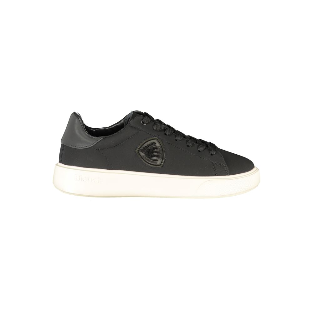 Blauer Nero Leather Men Sneaker | Regal Royce
