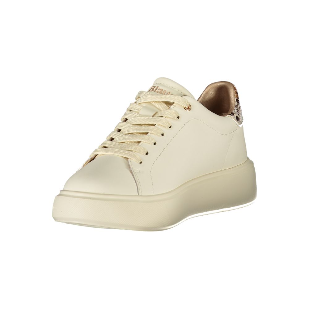 Blauer Beige Polyurethane Women Sneaker | Regal Royce