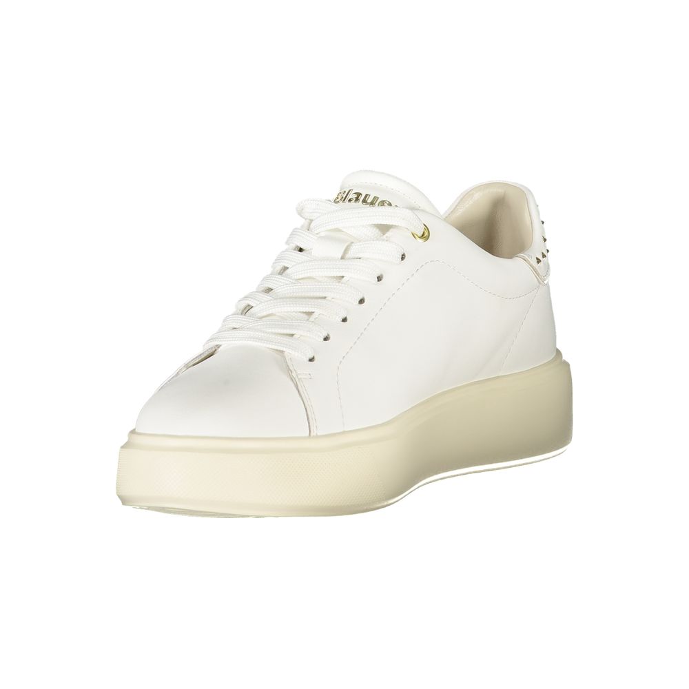 Blauer Bianco Poliuretano Women Sneaker | Regal Royce