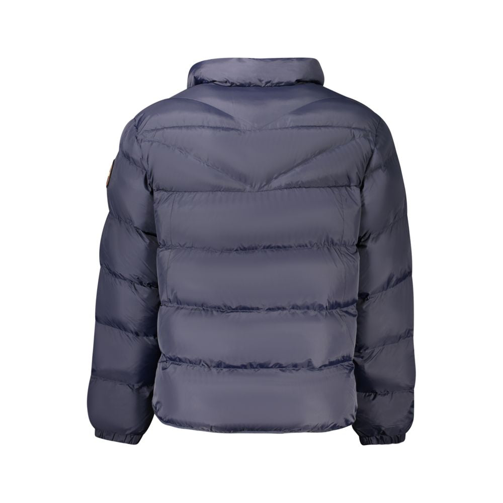 Napapijri Blu Poliammide Men's Jacket | Regal Royce
