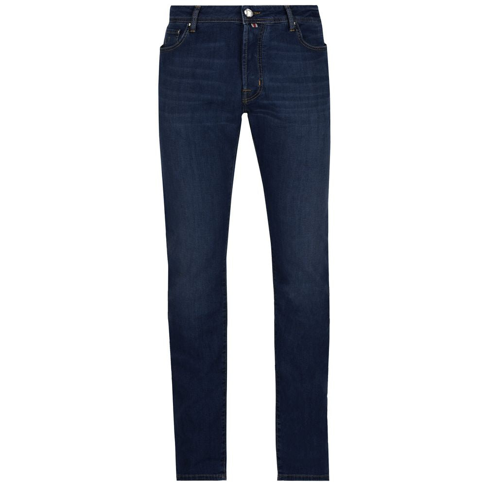 Jacob Cohen Blue Cotton Jeans Denim