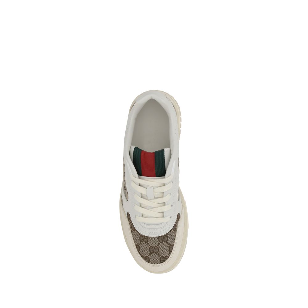 Gucci Multicolor Fabric Low Top Sneakers