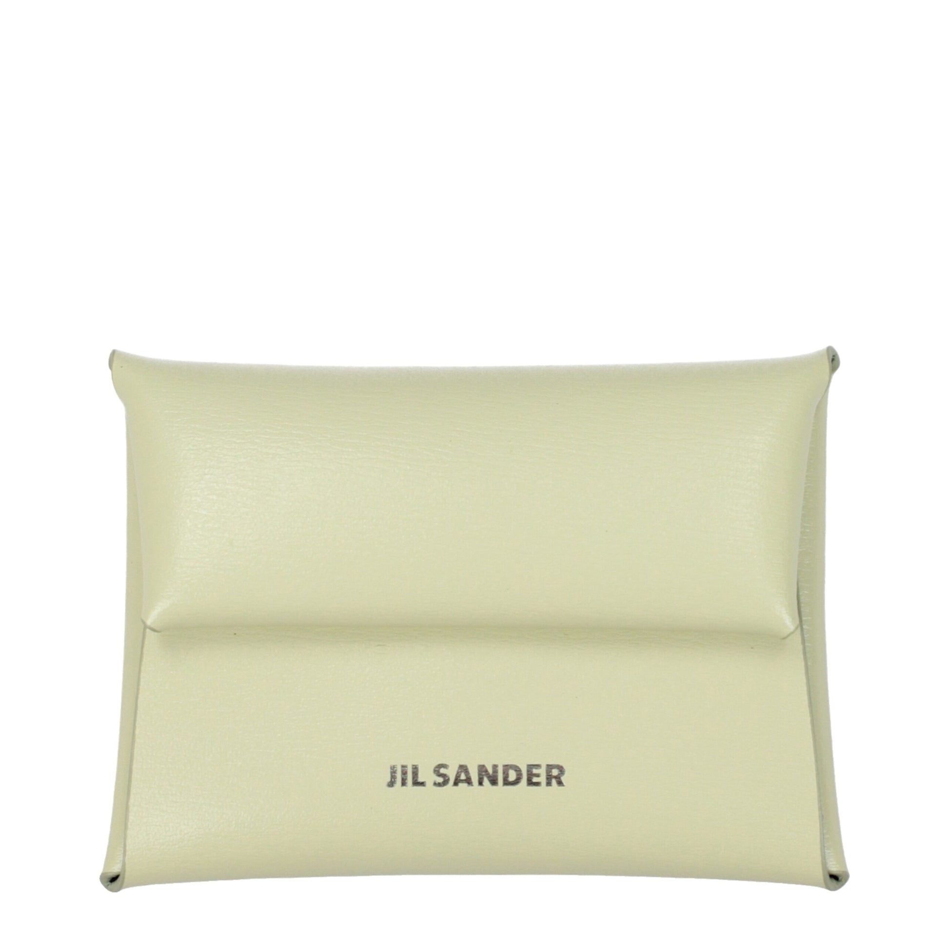 Jil Sander Green Leather Wallet