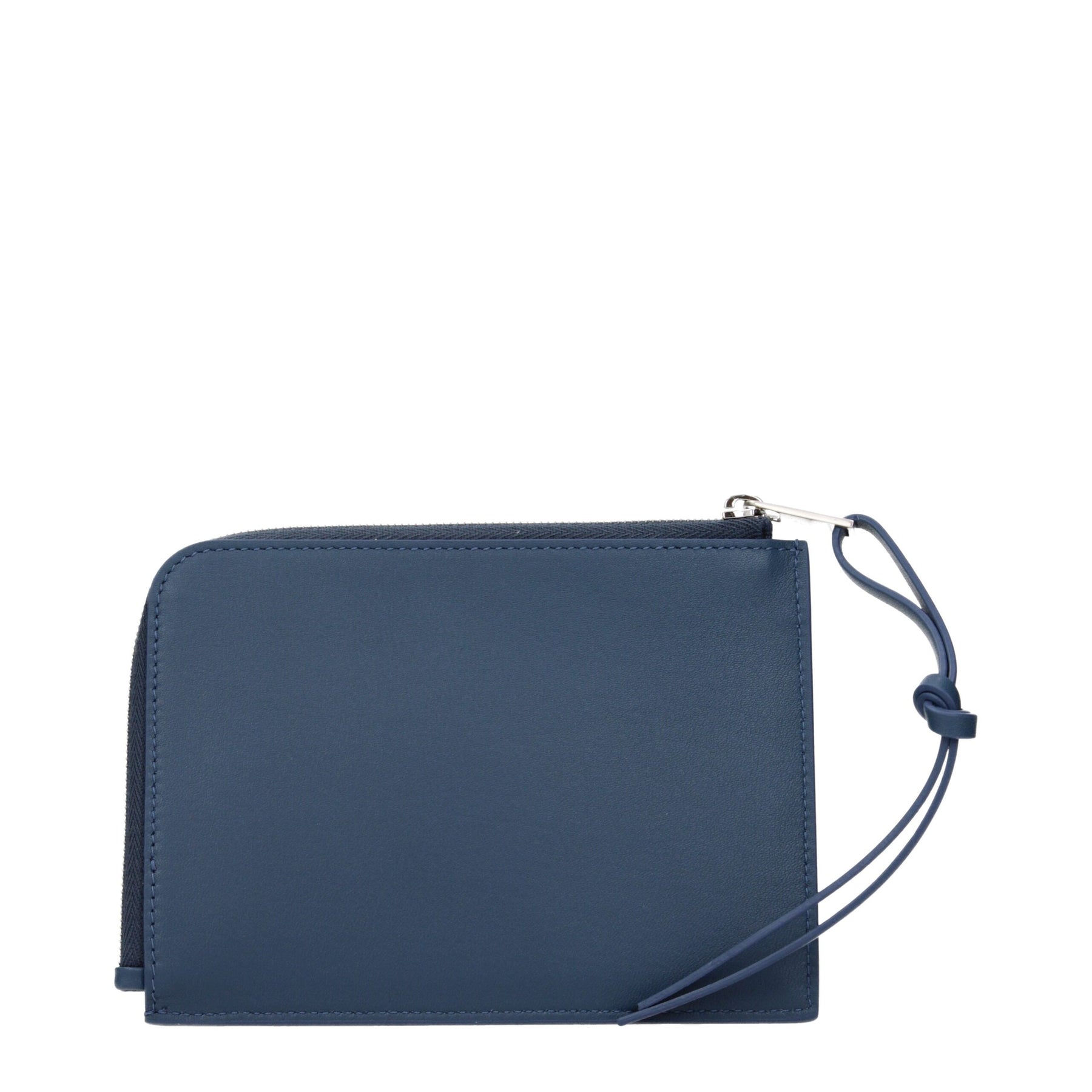 Jil Sander Blue Leather Wallet | Regal Royce