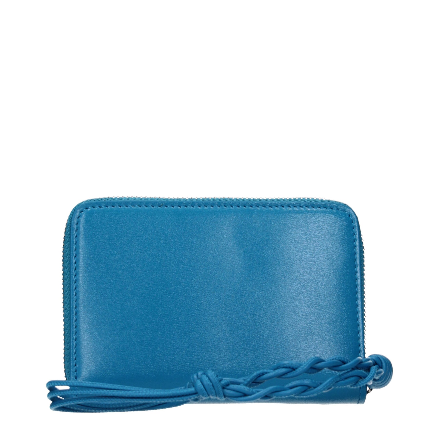 Jil Sander Blue Leather Wallet | Regal Royce