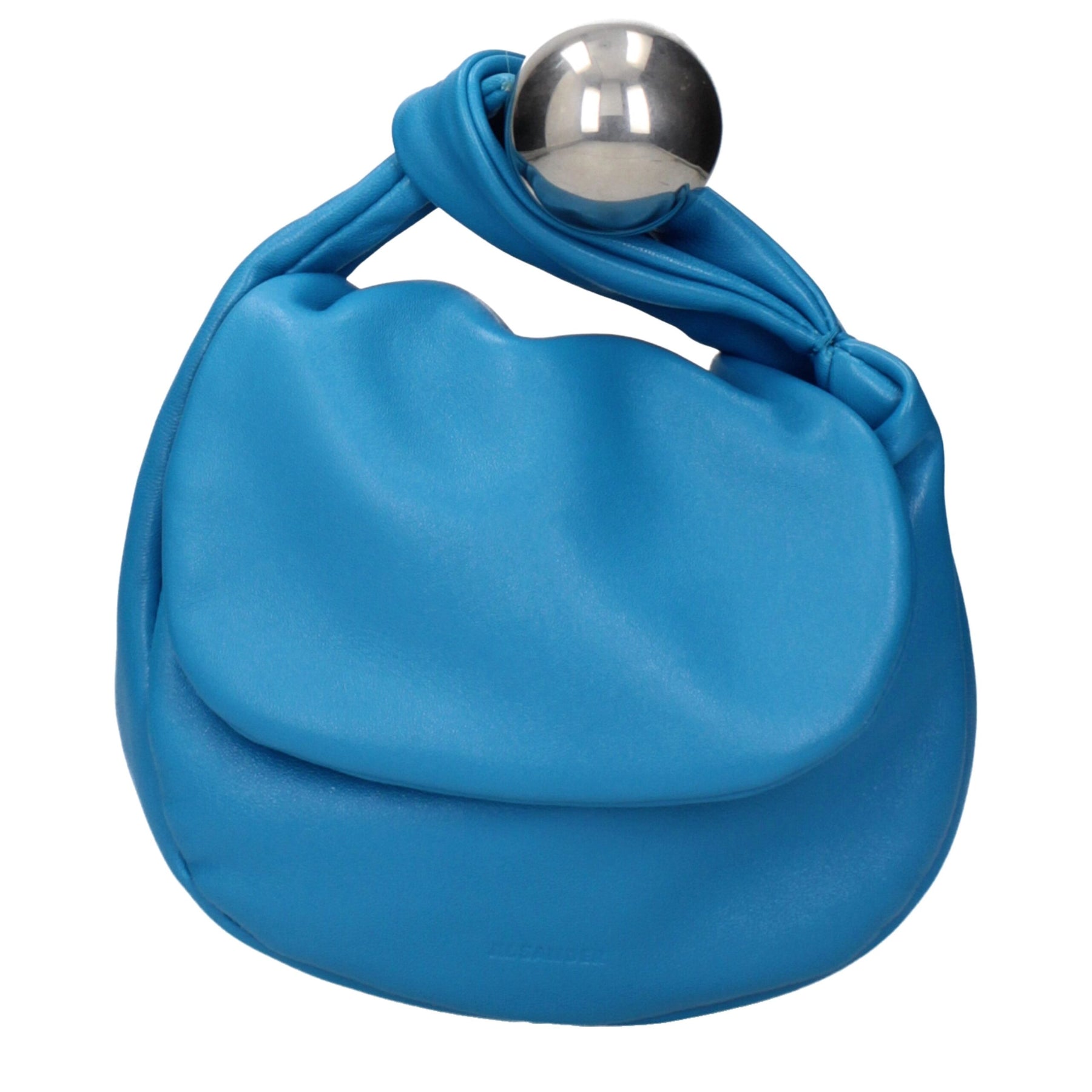 Jil Sander Blue Leather Handbag | Regal Royce