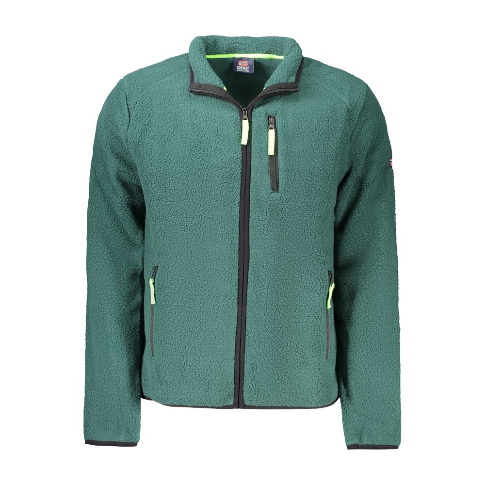 Norway 1963 Verde Polyester Men Sweatshirt | Regal Royce