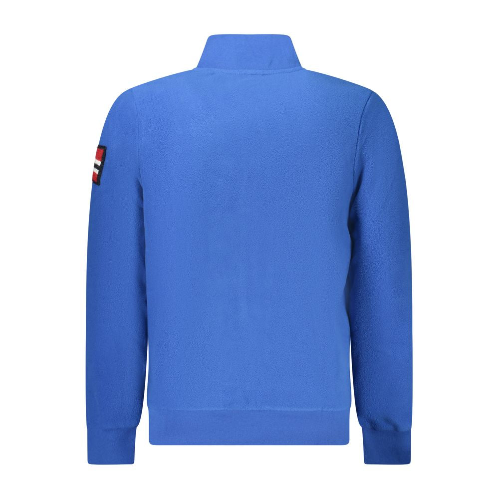 Norway 1963 Blu Polyester Mens Sweatshirt | Regal Royce