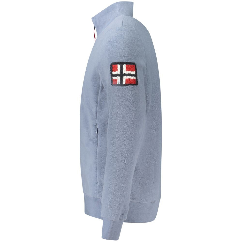 Norway 1963 Blue Polyester Men's Sweatshirt | Regal Royce