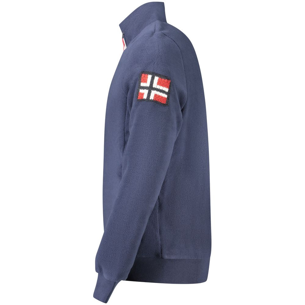 Norway 1963 Blu Polyester Mens Sweatshirt | Regal Royce