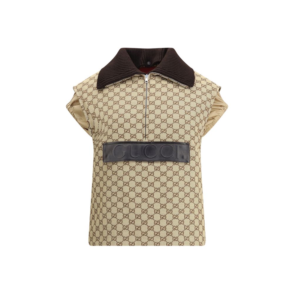 Gucci Beige Cotton Jackets And Coat | Regal Royce