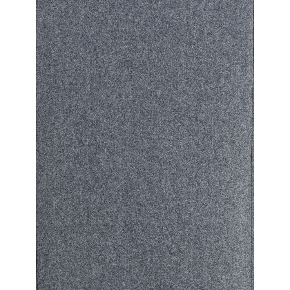 Thom Browne Gray Fleece Wool Long Skirt | Regal Royce