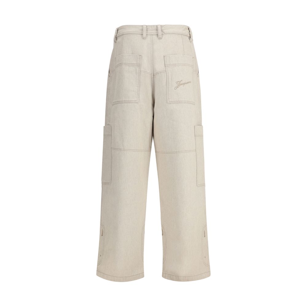 Jacquemus Beige Cotton Jeans Denim | Regal Royce