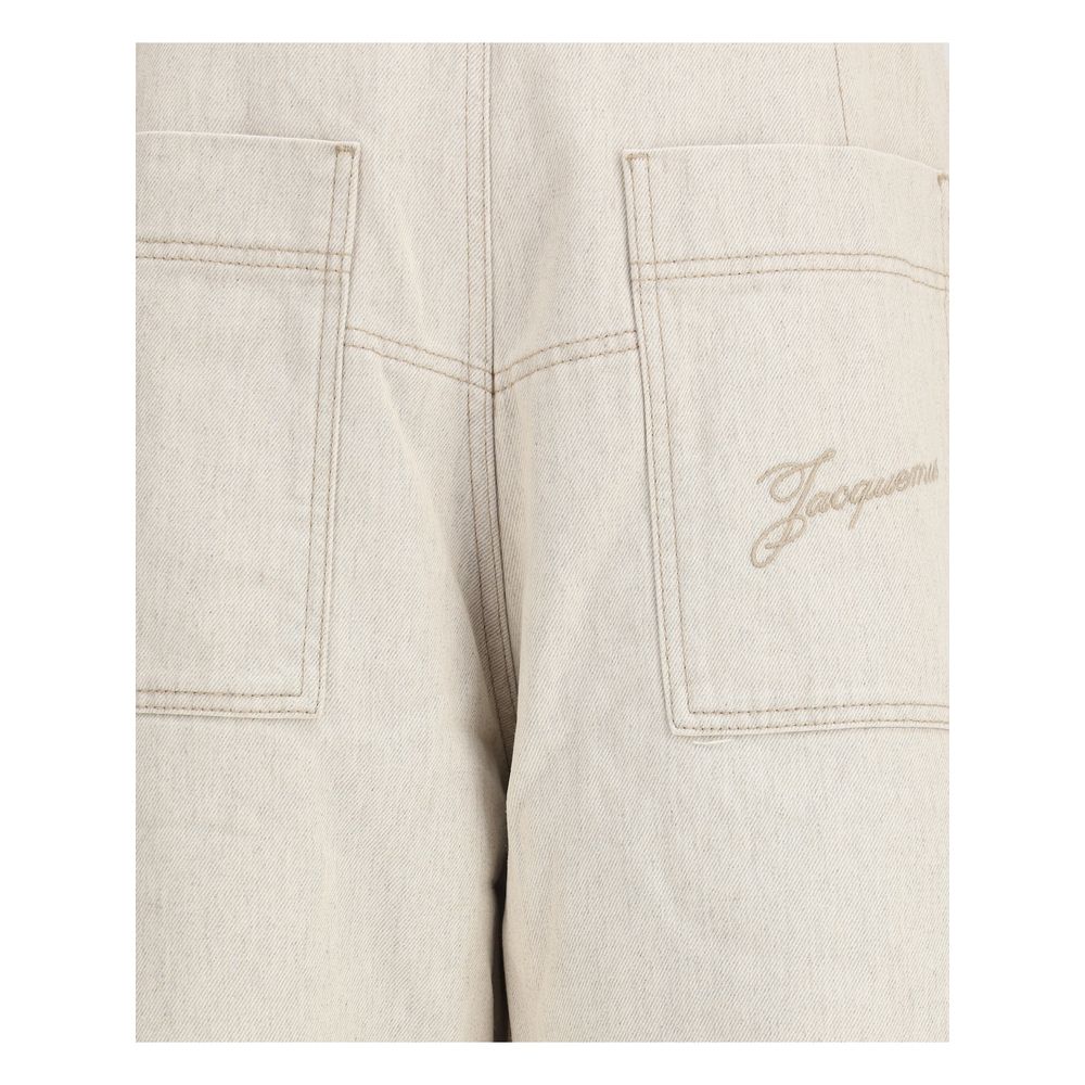 Jacquemus Beige Cotton Jeans Denim | Regal Royce