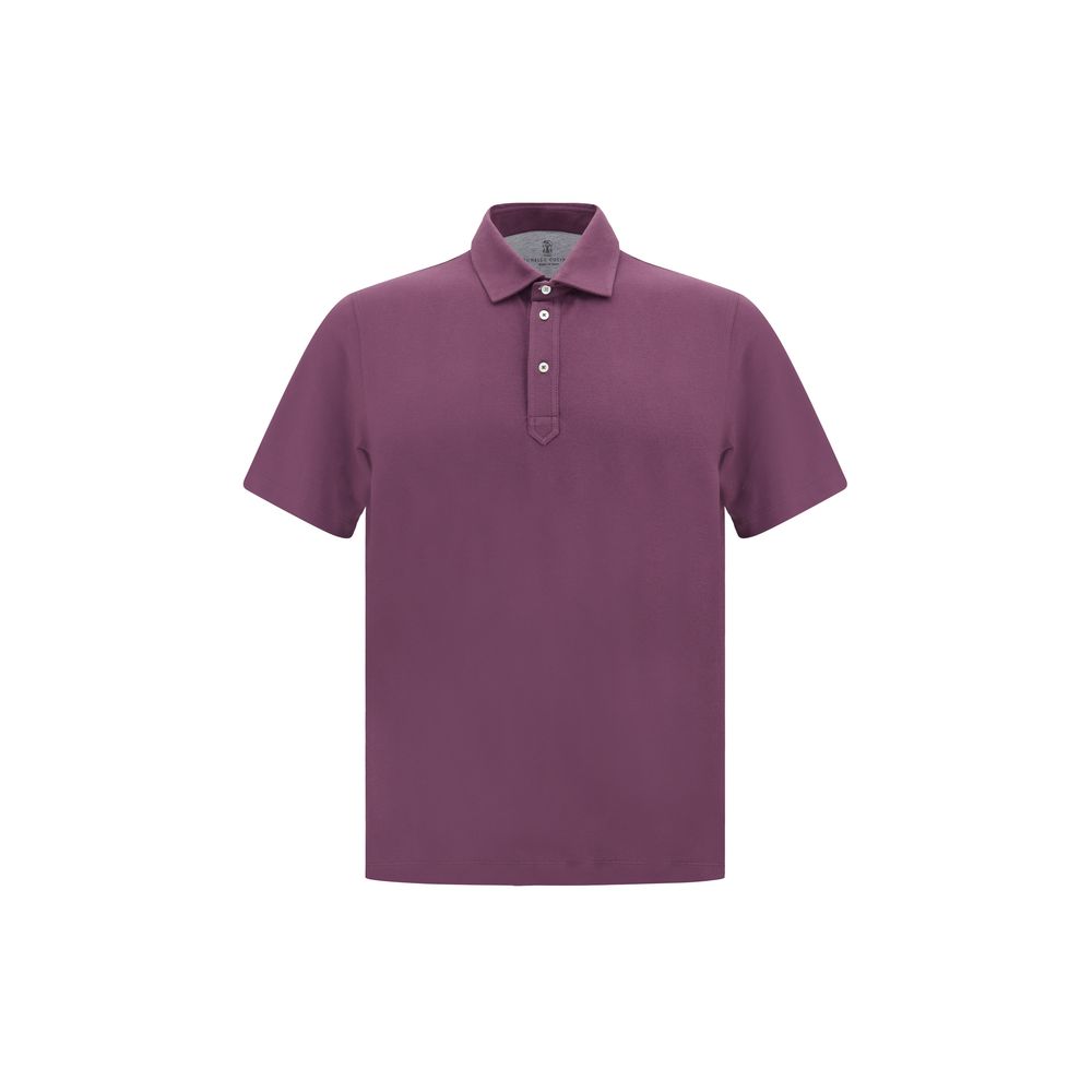 Brunello Cucinelli Multicolor Cotton Polo Shirt | Regal Royce