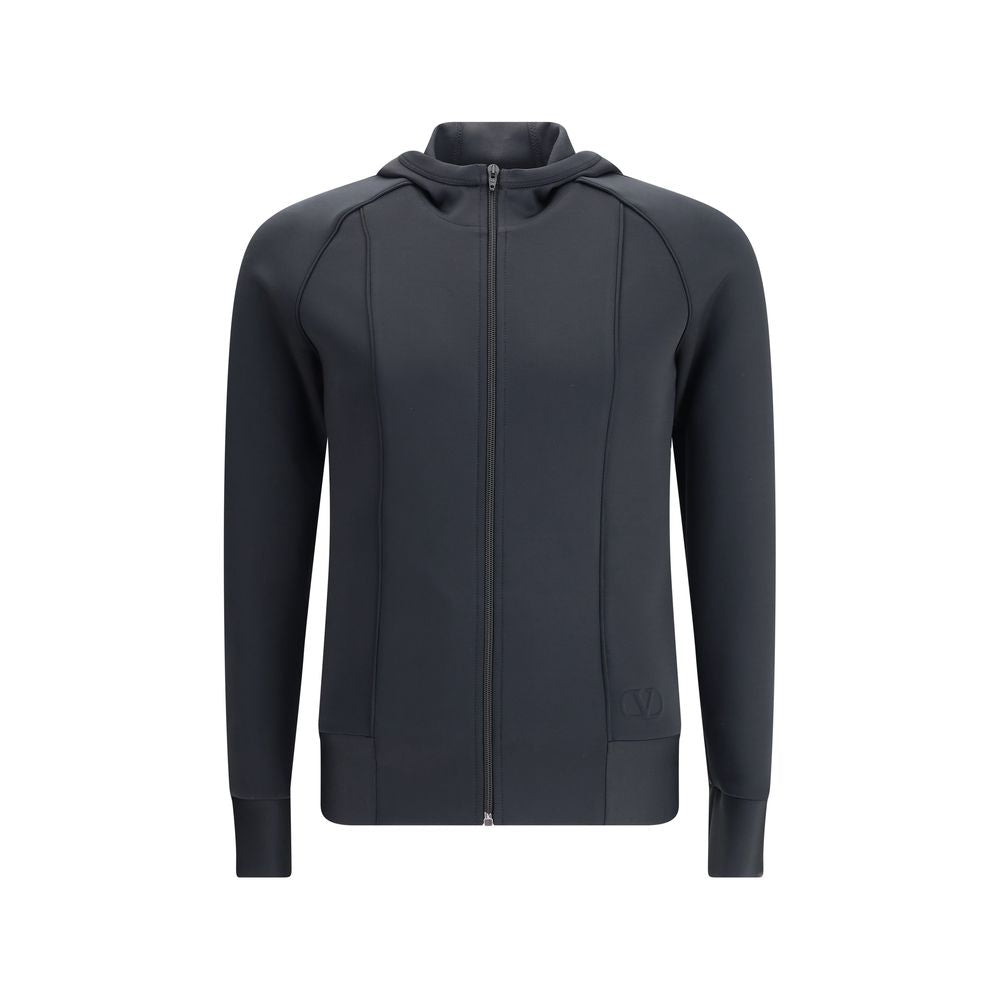 Valentino Black Polyester Sweatshirt | Regal Royce