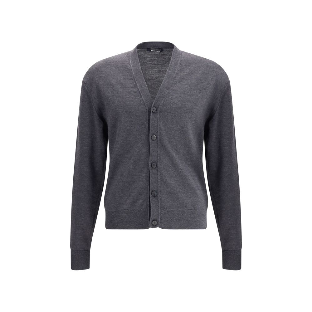 Jacquemus Gray Merino Wool Cardigan | Regal Royce