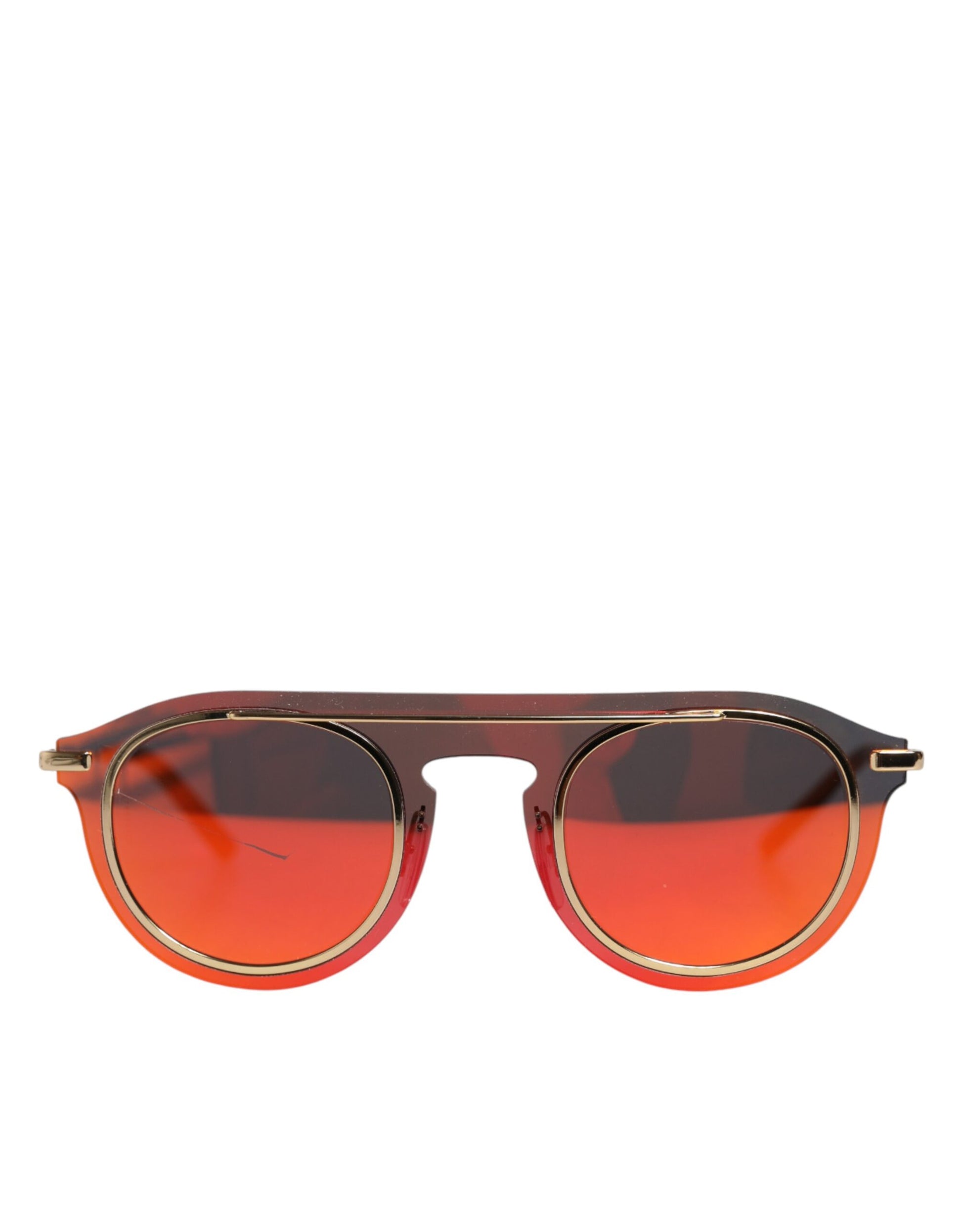 Dolce & Gabbana DG2169 Metal Frame Fashion Round Shade Eyewear Sunglasses