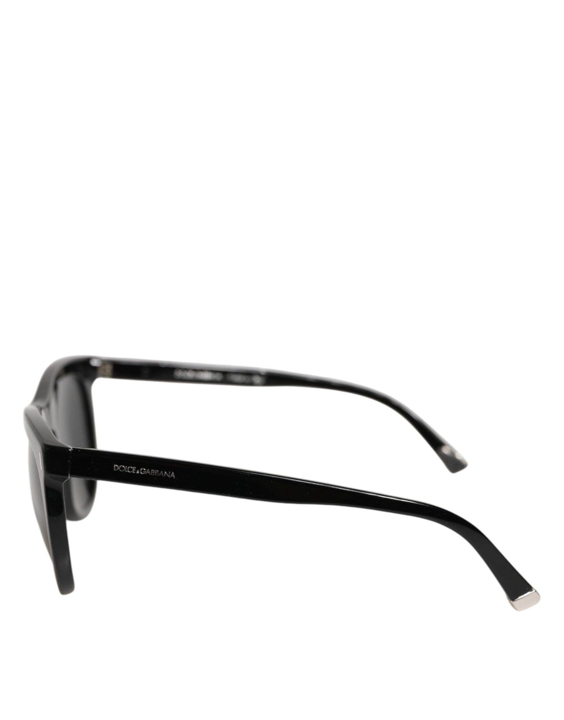 Dolce & Gabbana DG4281 Black Round Frame Full Rim Eyewear Sunglasses | Regal Royce