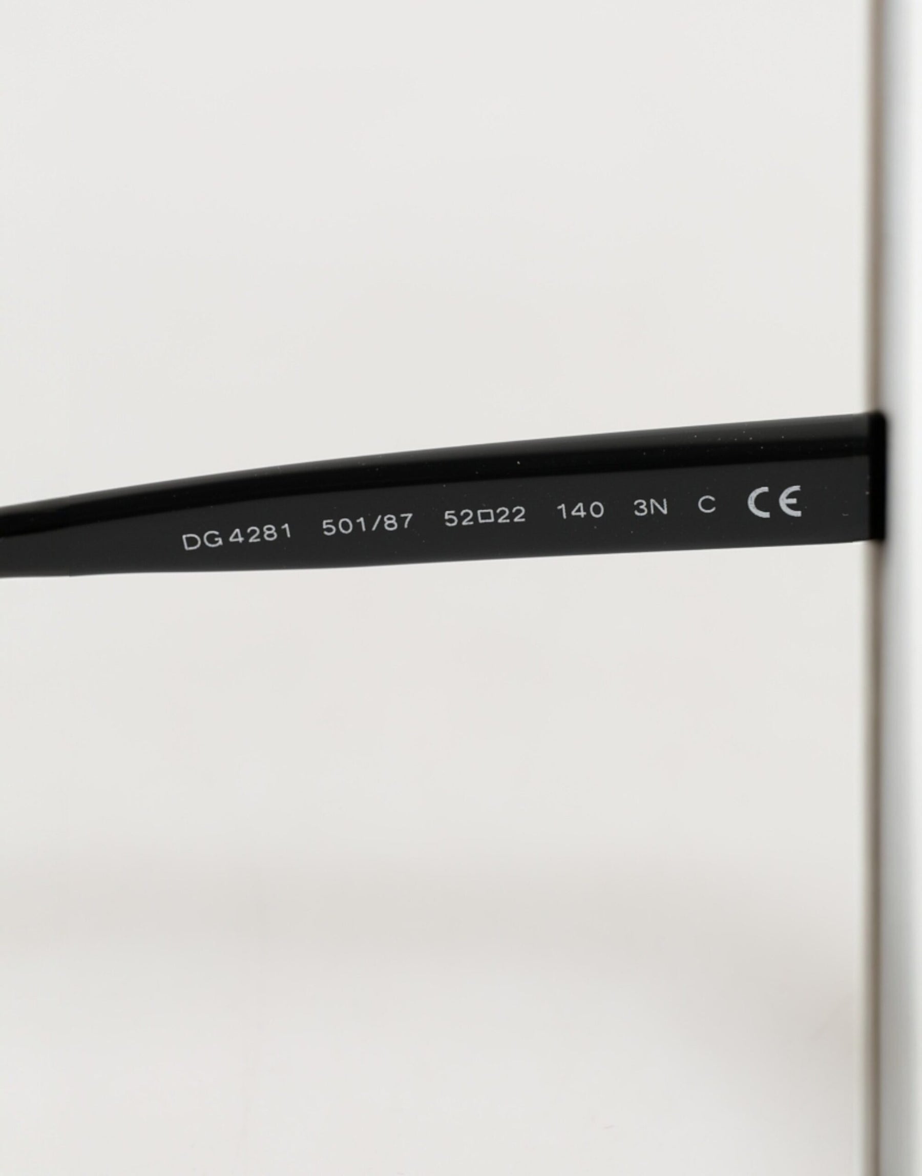 Dolce & Gabbana DG4281 Black Round Frame Full Rim Eyewear Sunglasses | Regal Royce