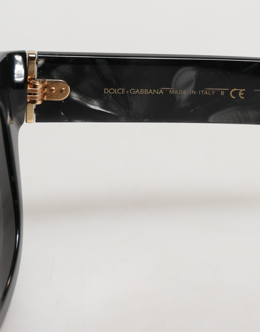 Dolce & Gabbana DG4379F Pearl White Acetate Frame Shades Sunglasses