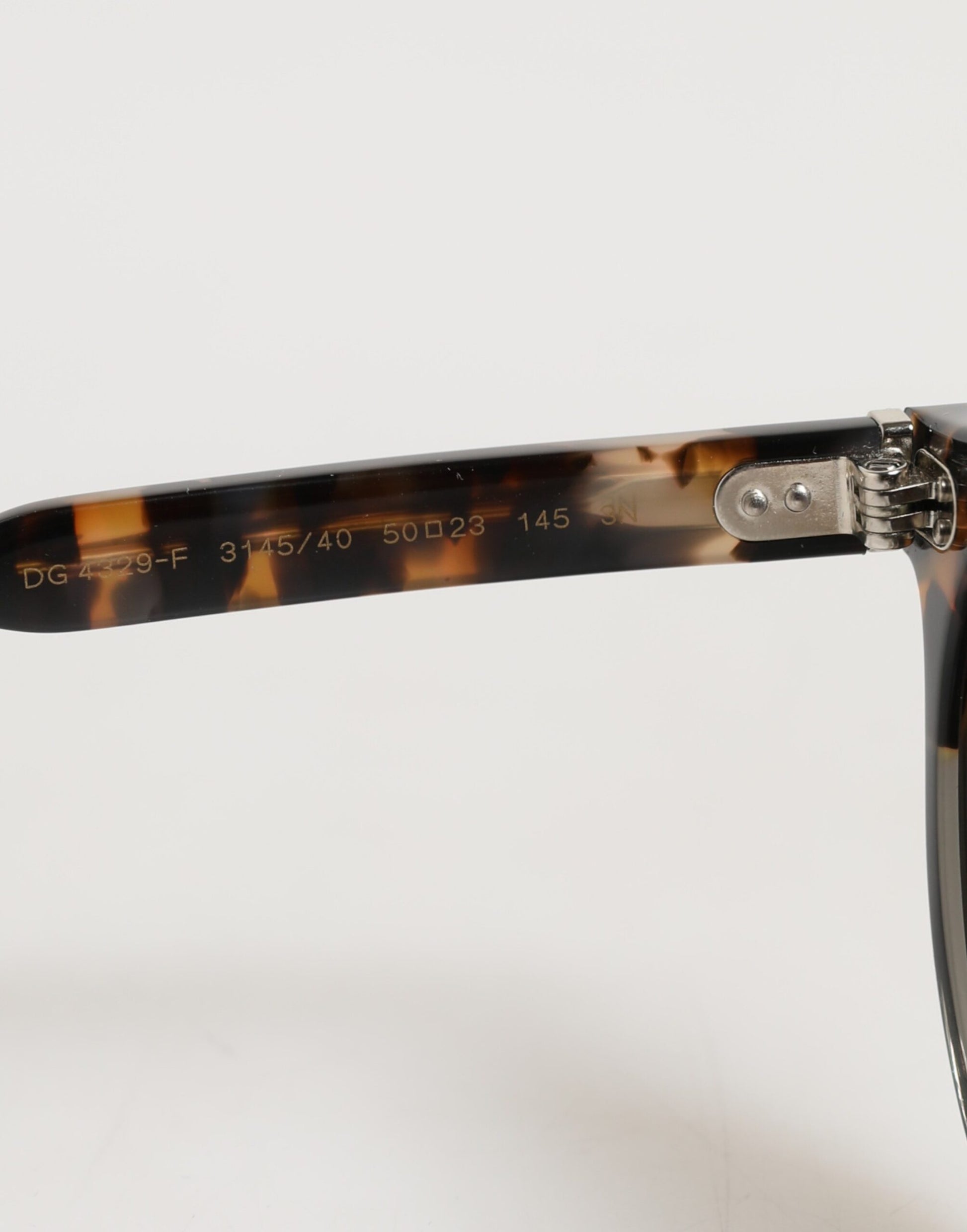 Dolce & Gabbana DG4334B Brown Tortoiseshell Round Frame Shades Sunglasses