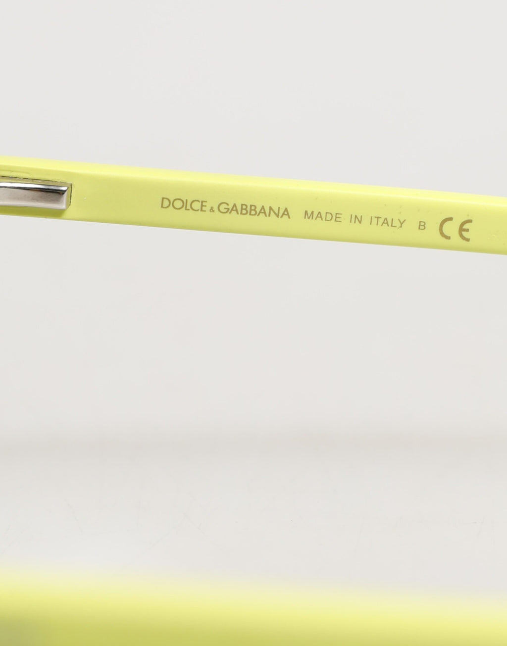 Dolce & Gabbana DG4324 Yellow Framed Mirrored Lenses Eyewear Sunglasses