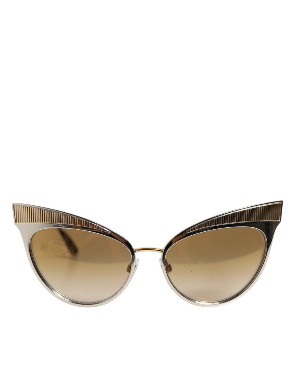 Dolce & Gabbana DG2178 Gold Metal Cat Eye Gradient Eyewear Sunglasses
