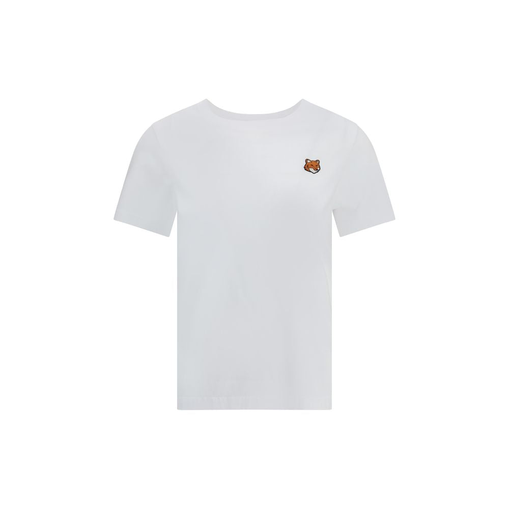 Maison Kitsuné White Cotton T-Shirt | Regal Royce