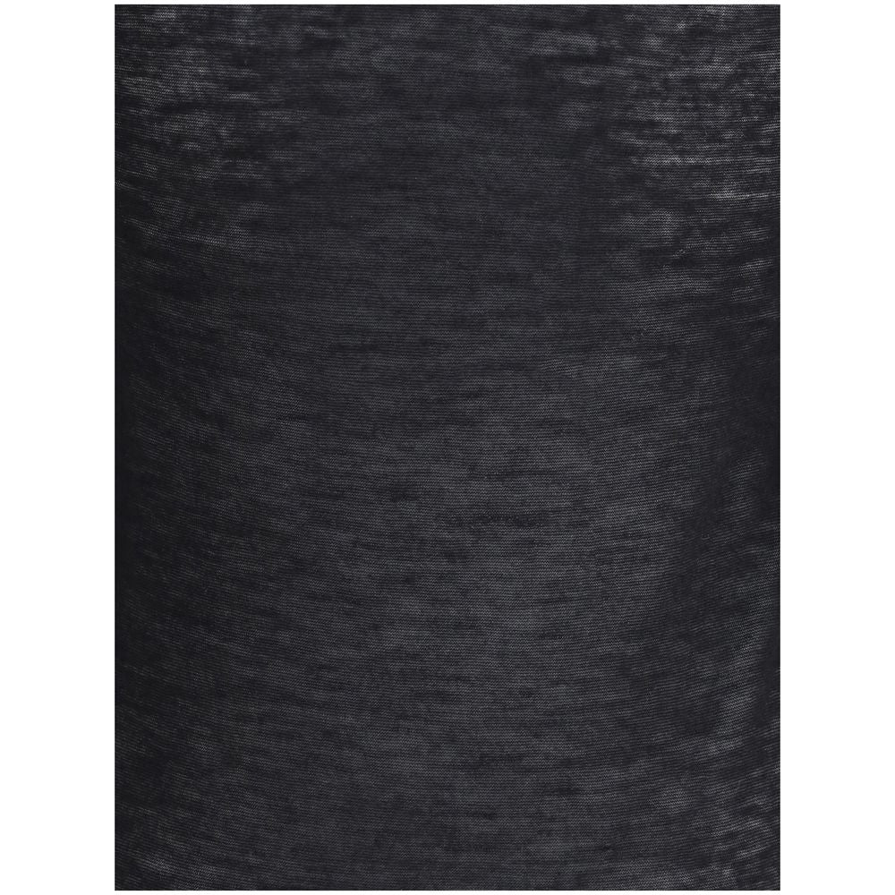 Saint Laurent Black Cashmere Long Sleeve T-Shirt | Regal Royce