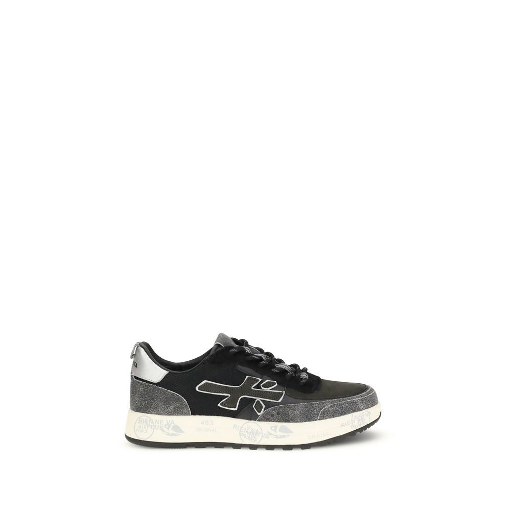 Premiata Multicolor Calf Leather Bos Taurus Chunky Sneakers