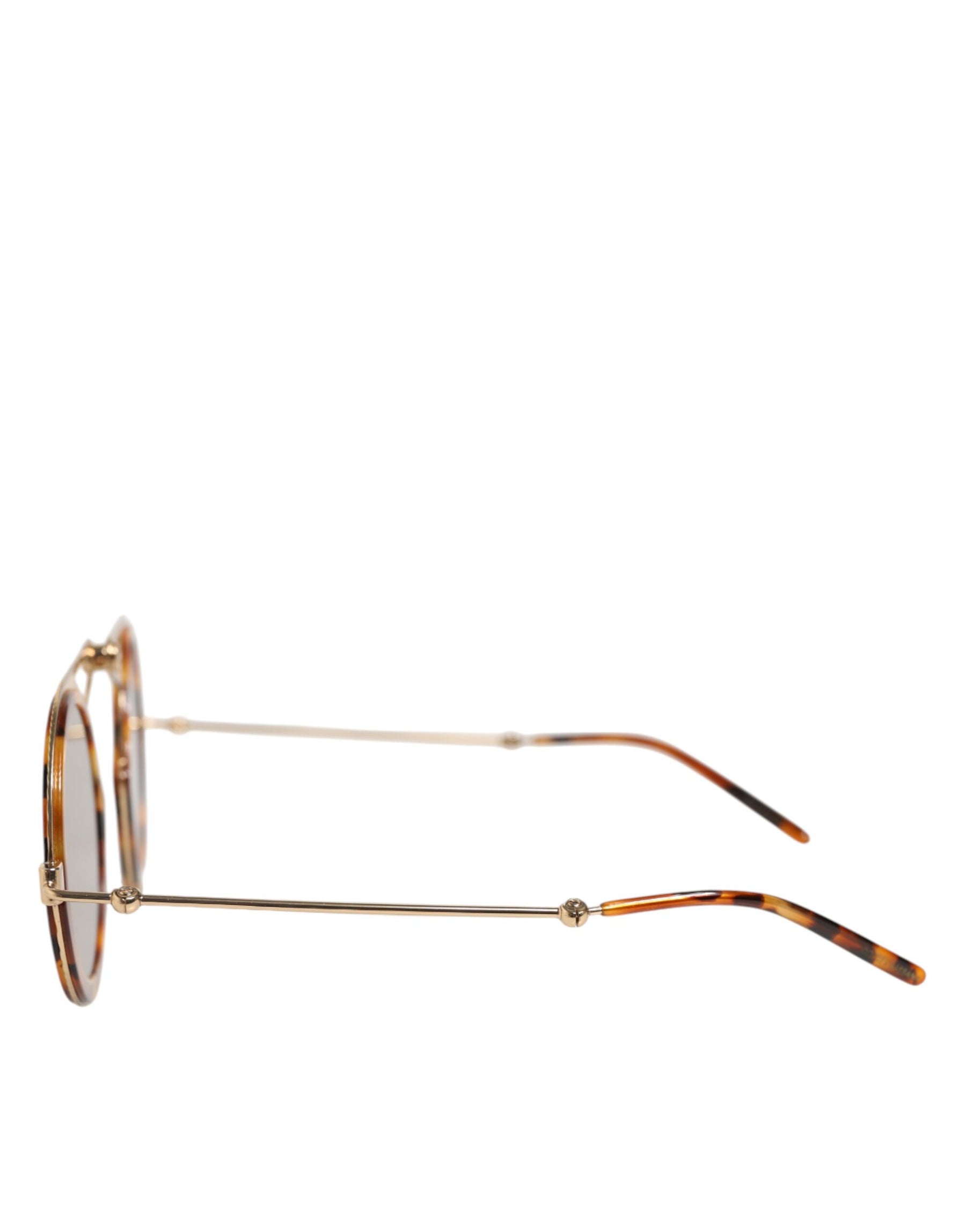 Dolce & Gabbana Gold Havana Frame DG Fatto A Mano Eyewea Sunglasses | Regal Royce